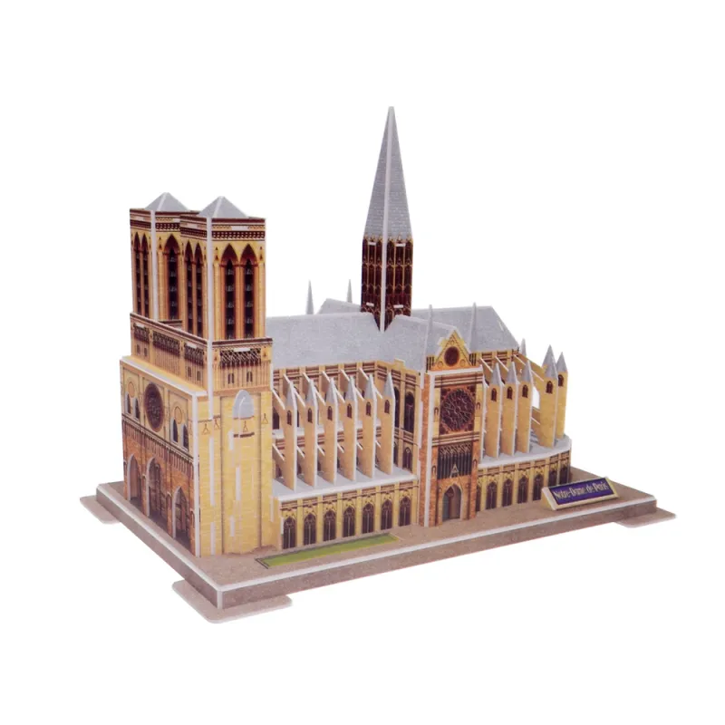 3D puzzle Katedrála Notre-Dame, 77 dielov