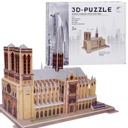 3D puzzle Katedrála Notre-Dame, 77 dielov