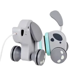 Ťahací drevený psík