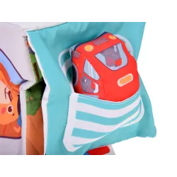 Mäkká senzorická kocka Montessori