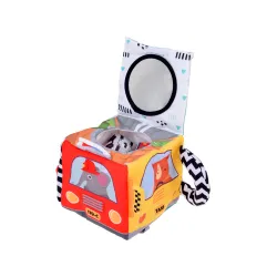 Mäkká senzorická kocka Montessori