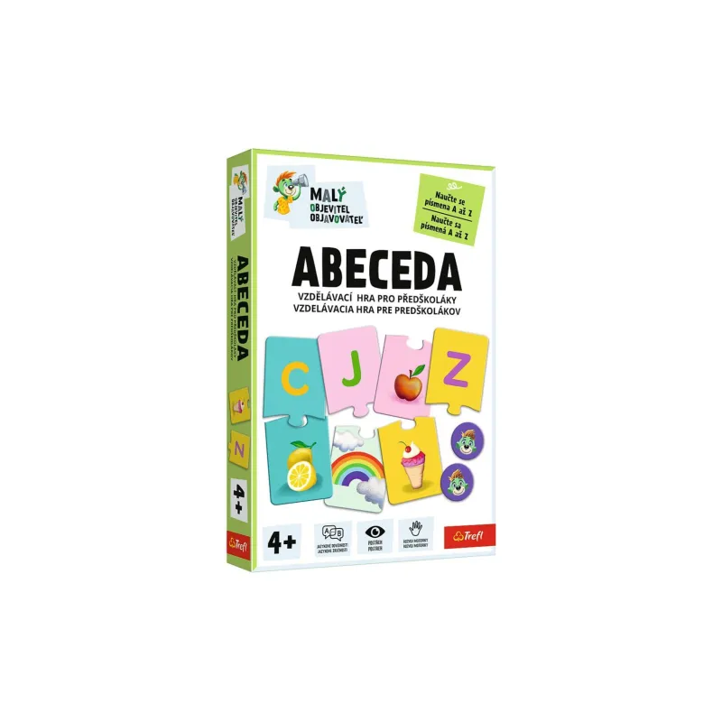 Malý objaviteľ Abeceda – vzdelávacia spoločenská hra