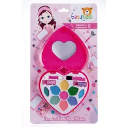 Detský make-up beauted – paletka srdce