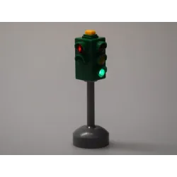 Semafor so zvukom a svetlom + 2 dopravné značky