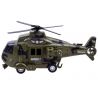Vojenská helikoptéra so zvukovými a svetelnými efektmi 