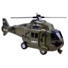 Vojenská helikoptéra so zvukovými a svetelnými efektmi 