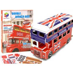 3D Puzzle – Londýnsky poschodový autobus