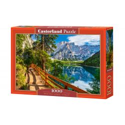 Castorland Puzzle Jazero Braies IT, 1000 dielov