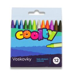 Voskovky COOLTY, 12 farieb