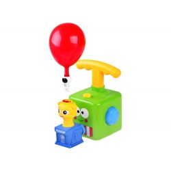 Balónová pumpa s vystreľovačom zelená