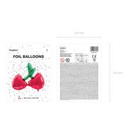 Fóliový balón- Čerešne 