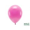 Balón 30 cm ECO, pastelový - fuksiaružový