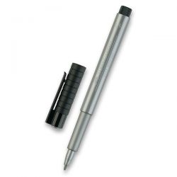Popisovač Faber-Castell Pitt Artist Pen Metallic, strieborný
