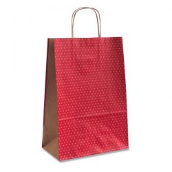 Darčeková tašky NATURA POIS L, červená