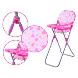 Kočík, postieľka, stolička – set pre bábiku 5v1