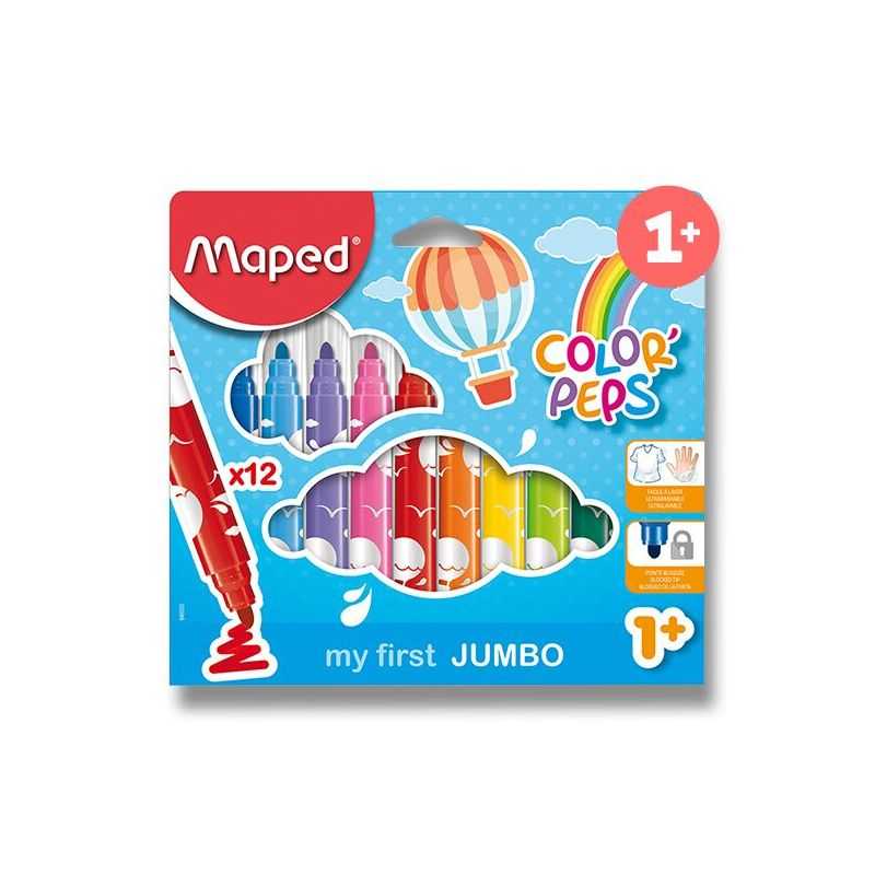 MAPED Color’Peps JUMBO- Detské fixky 