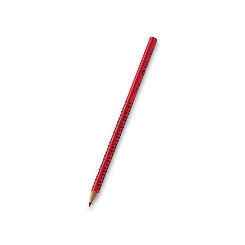 FABER-CASTELL GRIP 2001- Grafitová ceruzka, červená