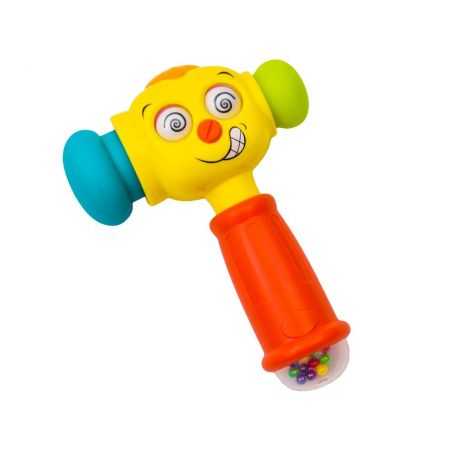 Huile Toys – Veselé interaktívne kladivko so zvukom a svetlom, 12m+