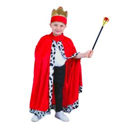 Detský kostým Kráľovský plášť