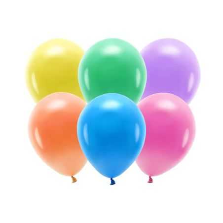 Balón ECO – pastelové – mix, 30 cm