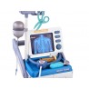 Detský lekársky vozík, modrý