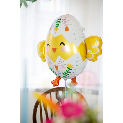 Fóliový balón Kuriatko, 78,5x64,5 cm