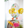Fóliový balón Kuriatko, 78,5x64,5 cm