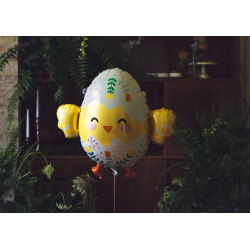 Fóliový balón Kuriatko, 78,5x64,5 cm