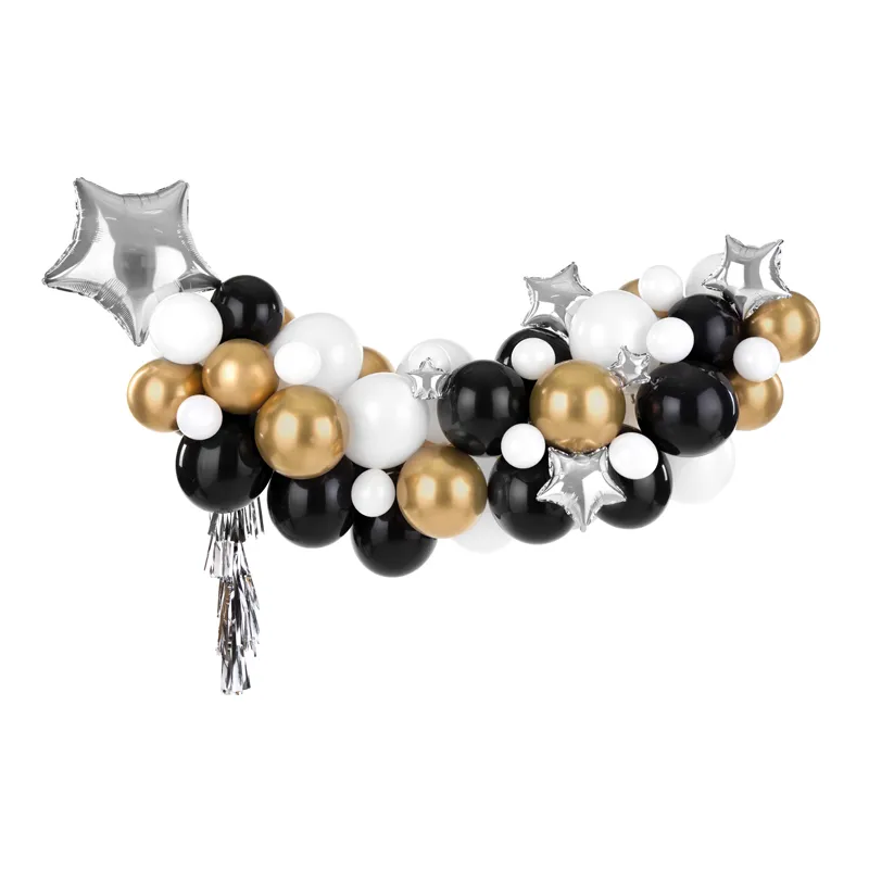 Balónová girlanda Hviezdy, 167x135cm