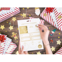 Girlanda Hviezdy, 3,6m, zlatá