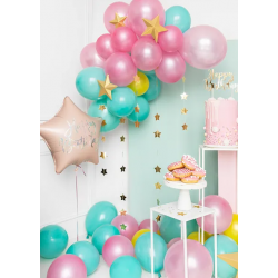 Girlanda Hviezdy, 3,6m, zlatá