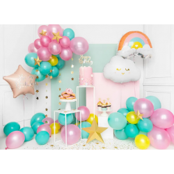 Girlanda Hviezdy, 3,6m, zlatá