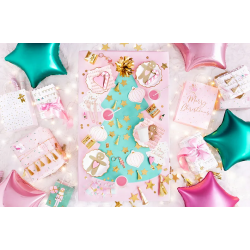 Girlanda Hviezdy, 3,6m, zlatá