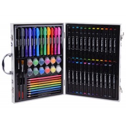 Umelecký set v&nbsp;kufríku, 78 prvkov