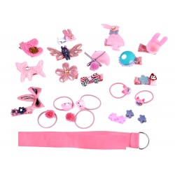 Set do vlasov – sponky, gumičky 24ks