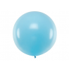 Okrúhly balón 1m, pastelový svetlo-modrý