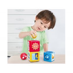 Farebná pyramída/vkladačka