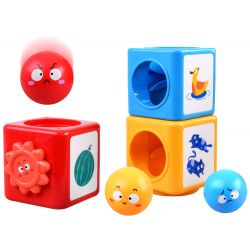 Farebná pyramída/vkladačka