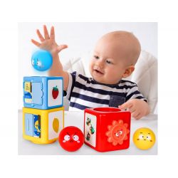 Farebná pyramída/vkladačka