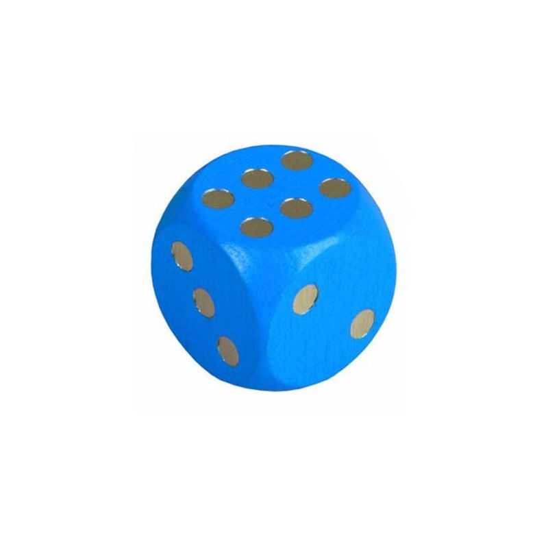 Drevené hracie kocky, 1ks, 16 mm