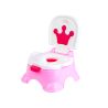 TRÓN - hrací nočník 3v1, podložka na WC + stolička, 6m+ ružový