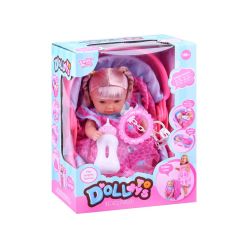 Hovoriaca bábika v detskom nosiči, 18m+