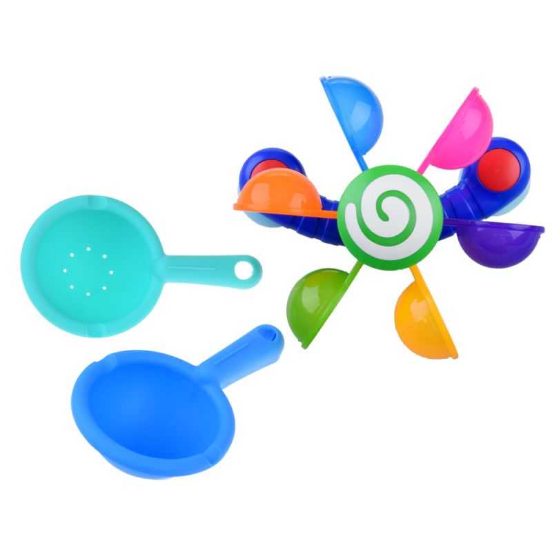 Farebný kolovrátok – hračka do vody