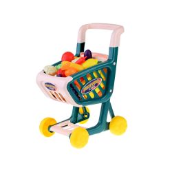 Nákupná vozík + ovocie a zelenina