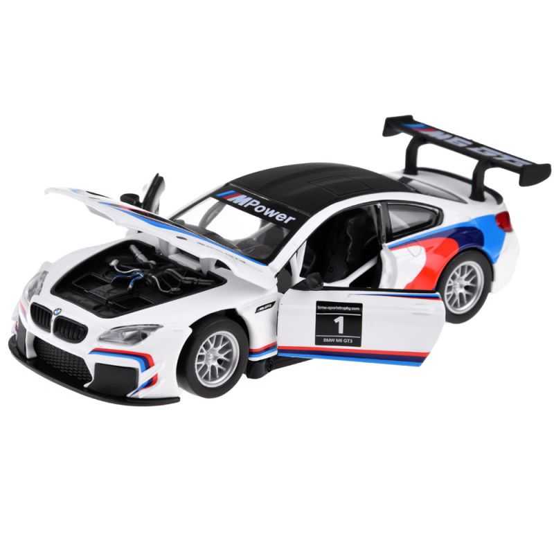 Kovové športové auto BMW M6 GT3 1:32
