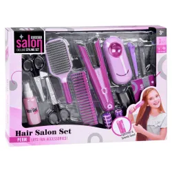 Veľký kadernícky set + žehlička na vlasy