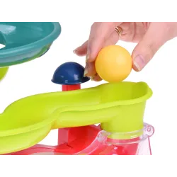 Interaktívna guličková dráha s hudbou