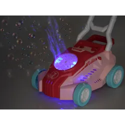 Kosačka na mydlové bubliny, ružová