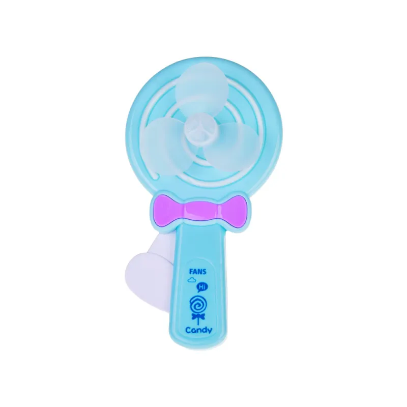 Farebný ručný vetráčik Lízanka