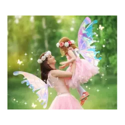 Svietiace rozprávkové krídla pre vílu